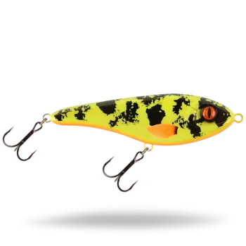 Strike Pro Buster Jerk II 12cm Slow Sinking in verschiedenen Dekoren mit Drillingen