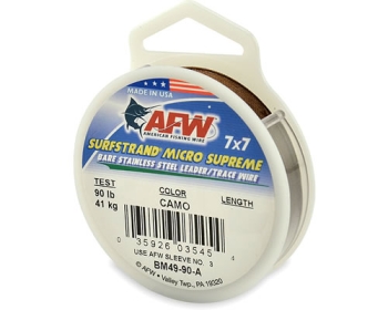 AFW Surfstrand Micro Supreme 7x7 Stainless Steel 90 lbs