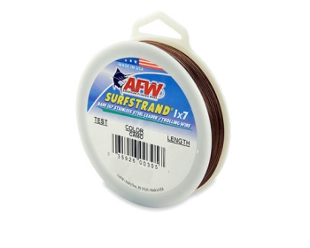 AFW Surfstrand 1x7 Stainless Steel 20 lbs / 9 kg Meterware