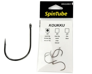 Eumer Spintube Hook 1/0 5 St.