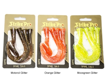 Strike Pro Guppie Spare Tails 3+1