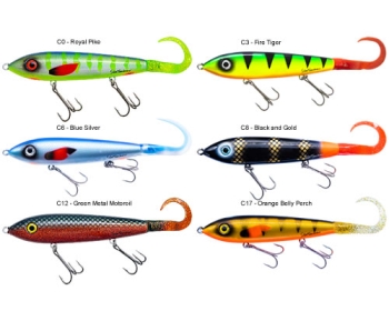 Svartzonker Big McTail 15 cm C0-C17 Slow Sinking
