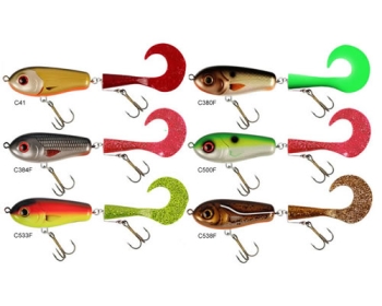 Strike Pro Wolf Tail Jr. 16 cm Sinking