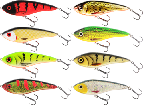 Westin Jerk 14 cm mit 2 Drillingen.