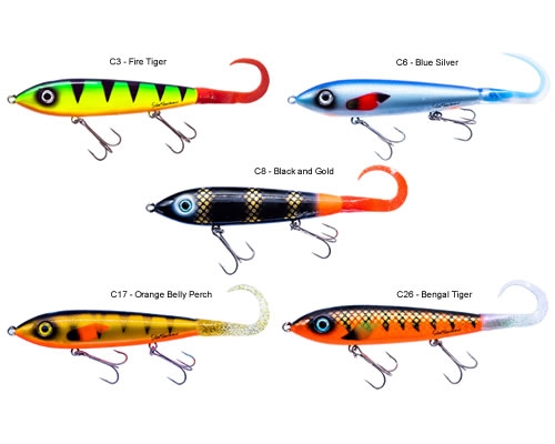 Svartzonker Big McTail on Top 15 cm C3-C26 Floating
