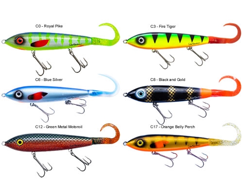 Svartzonker Big McTail 15 cm C0-C17 Slow Sinking