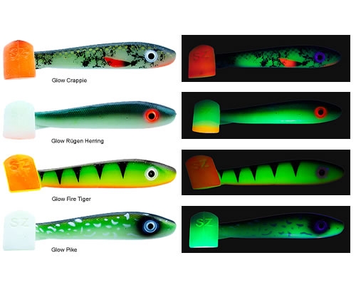 Svartzonker McRubber 21 cm Glow Series