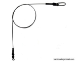 Piketime Premium 1x1 Titanium Vorfach 26 lbs 40 cm SLS
